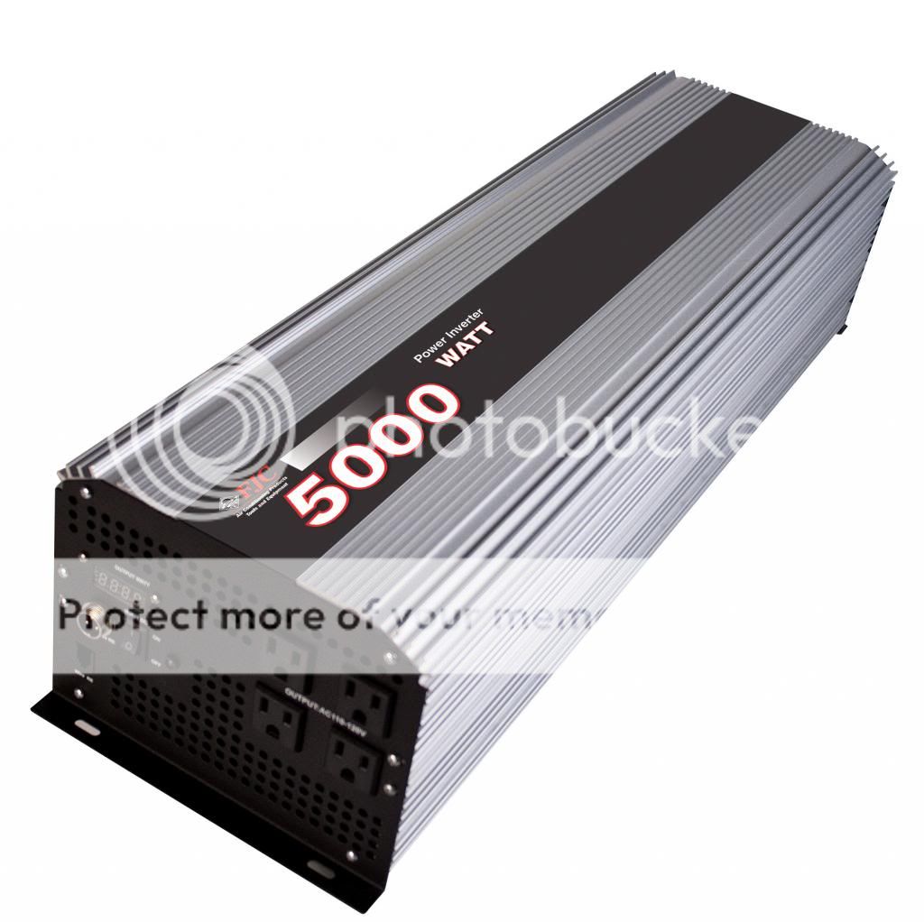 Premium 5000 Watt Power Inverter/Convert 12 Volt DC to 110 Volt AC NEW eBay