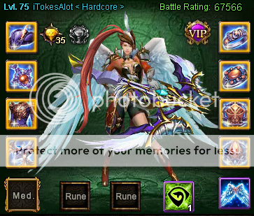 The main stats for Archer are Power, Critical, Armor and Endurance. It