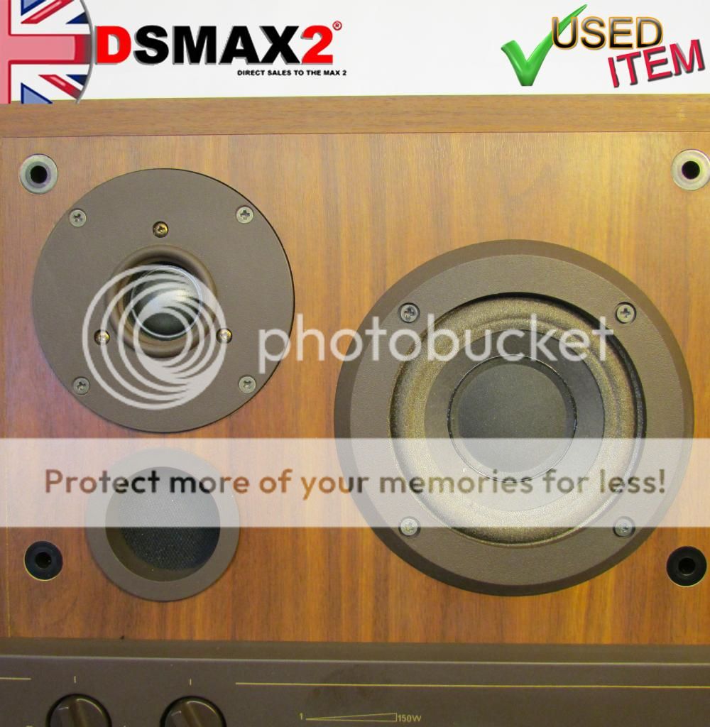 VINTAGE SPEAKERS Goodmans Mezzo Stereo 10" WOOFERS 150 WATTS 3 WAY SYSTEM 1978 VINTAGE