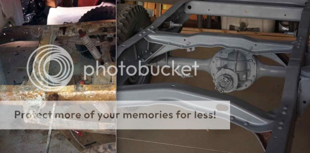 Post Sandblast pics 64 frame Ford Truck Enthusiasts Forums